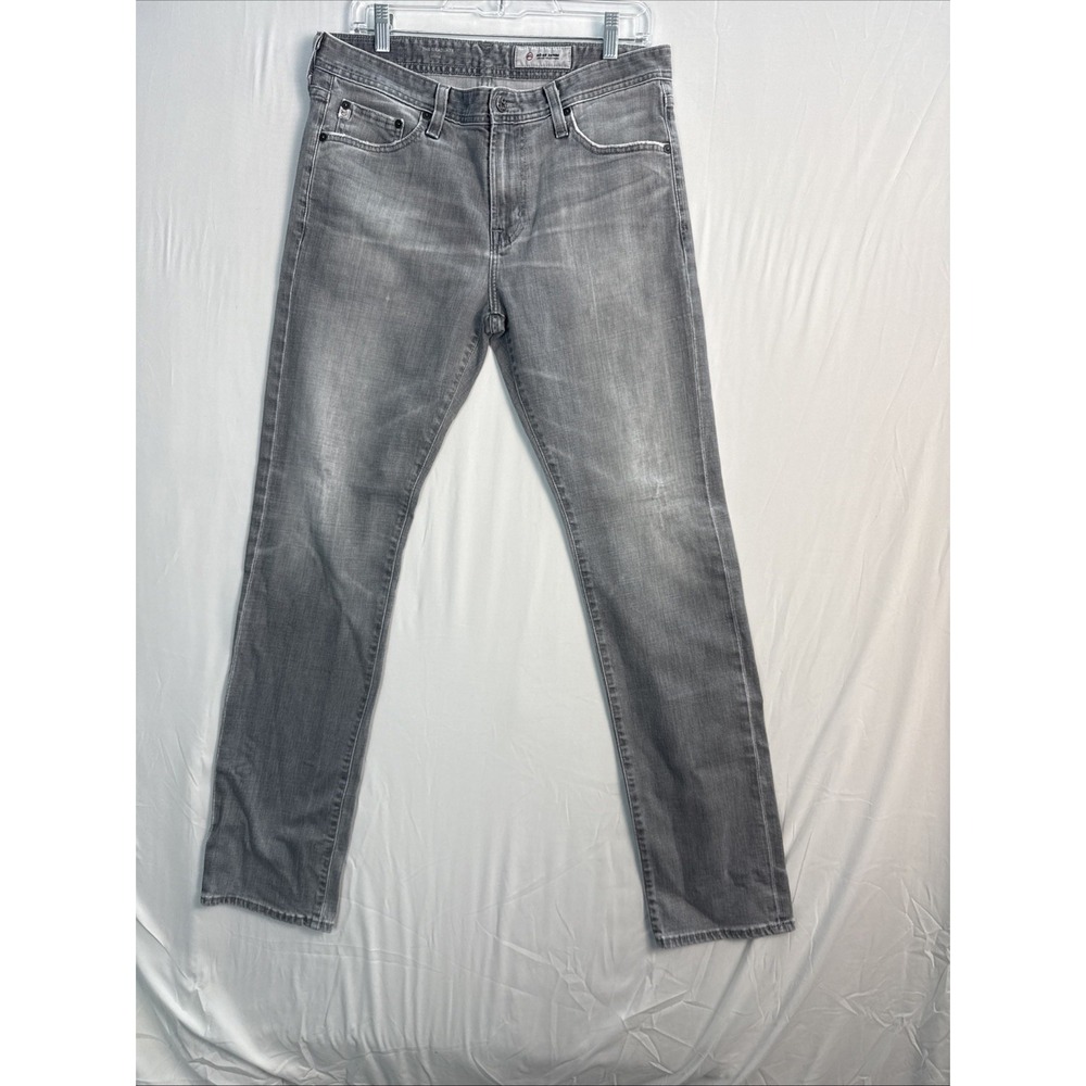AG Adriano Goldschmied Jeans Mens 32 Skinny Mid Rise Gray AG-ED Denim (1748)